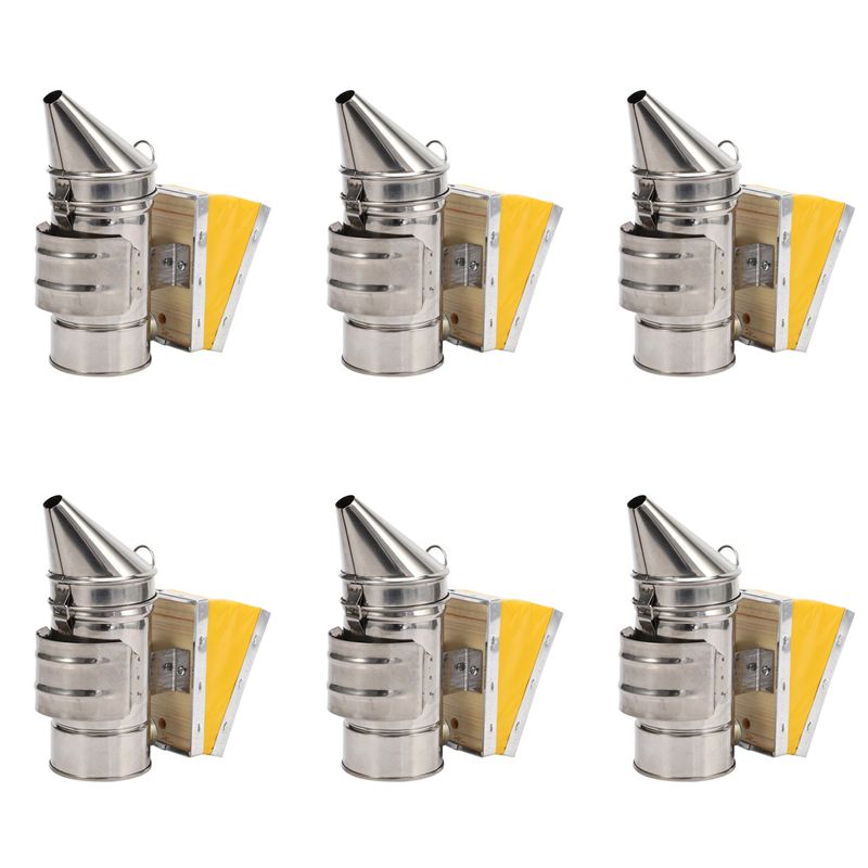 Bee Smoker Tool - A84E-6X ステンレス製養蜂用燻煙器、養蜂器具、養蜂家ツールと機器
