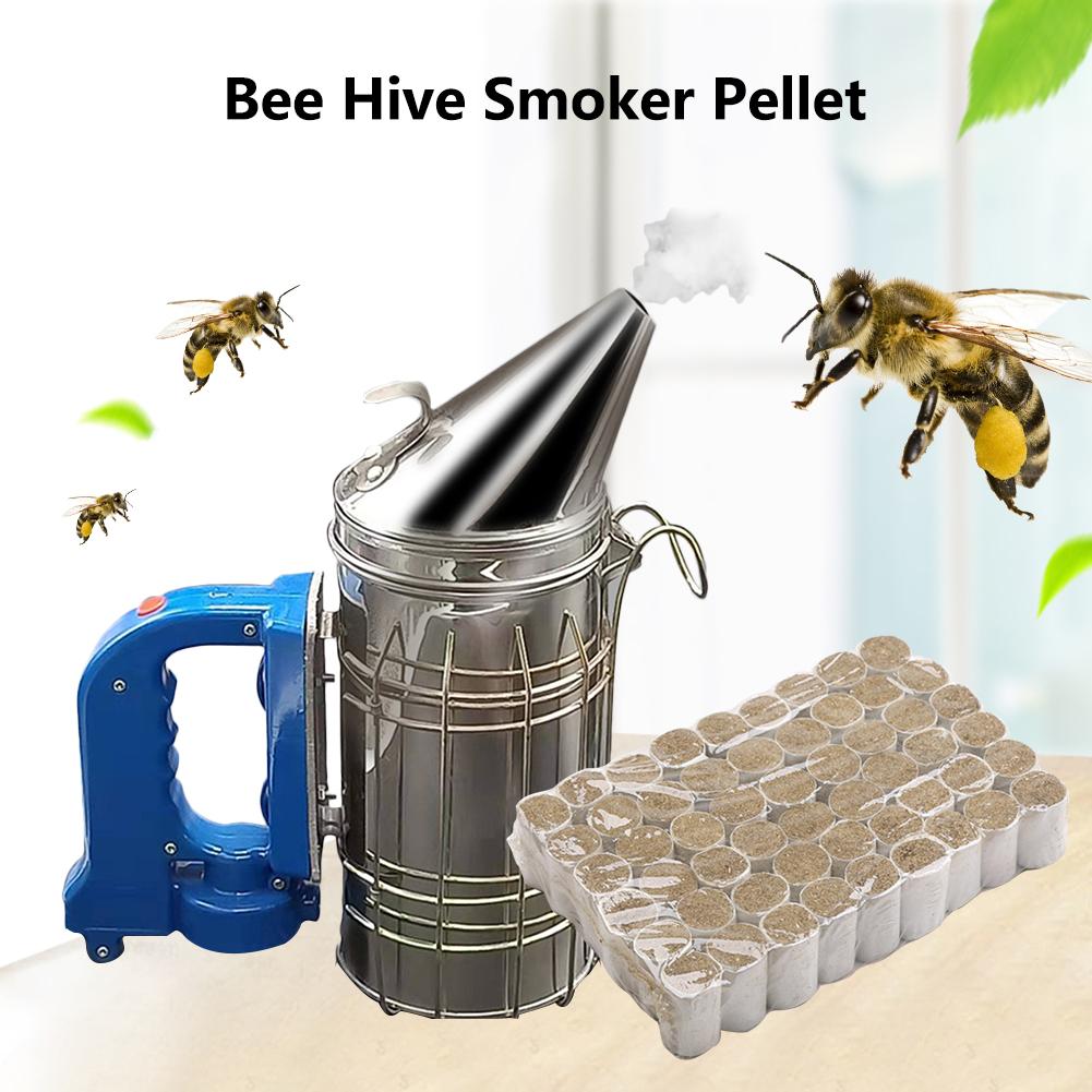 Bee Smoker Tool - ミツバチ用養蜂ツール,54個,可変強度,煙探知器,蜂蜜生産,特定のハーブ