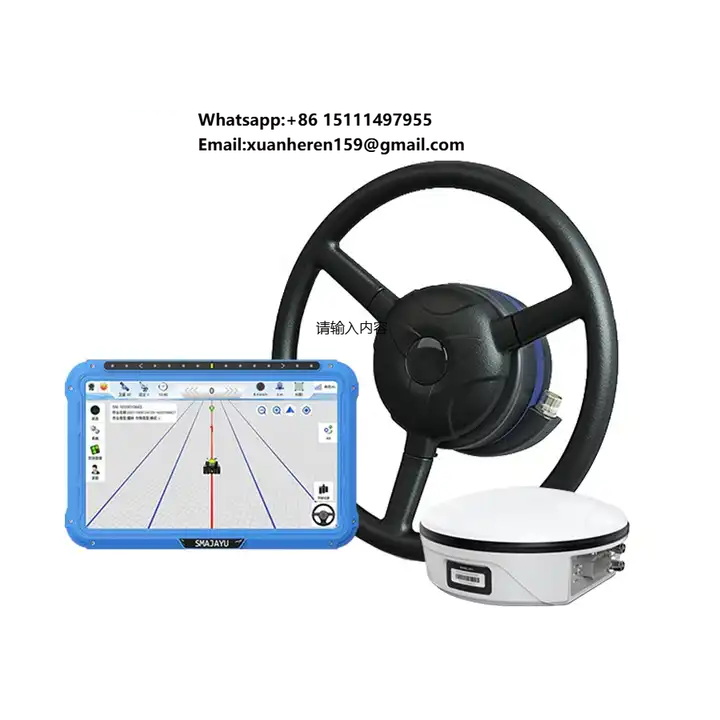 Precision Farming Smart Agriculture - JY305トラクターGNSS自動操舵システム精密農業スマートファーム