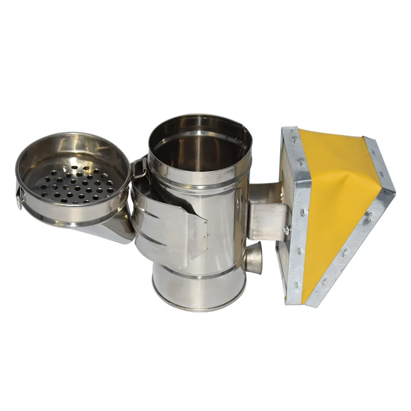 Bee Smoker Tool - 養蜂用燻煙器 ステンレス製 蜂煙器 子供用 養蜂家 蜂煙器