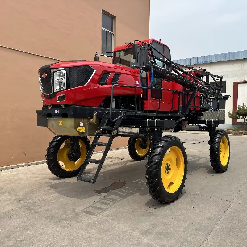 Precision Farming Smart Agriculture - 自走式高効率噴霧器 高クリアランス作物保護機 スマート流体バルブ精密農業機械