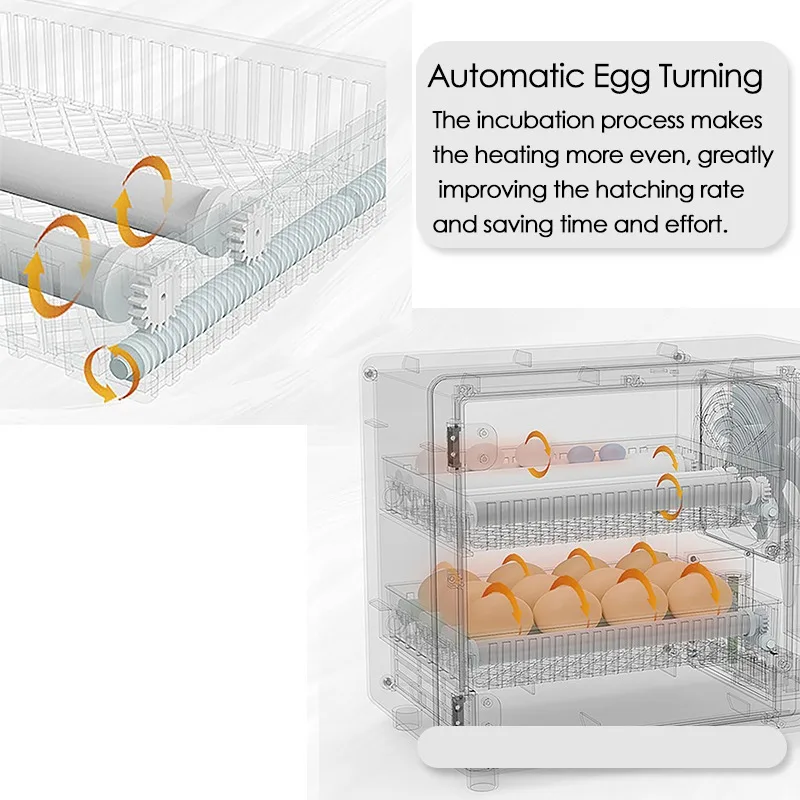 24 卵インキュベーター全自動タッチ温度制御ファーム孵化場機 - Quail Egg Incubator のレビューと価格