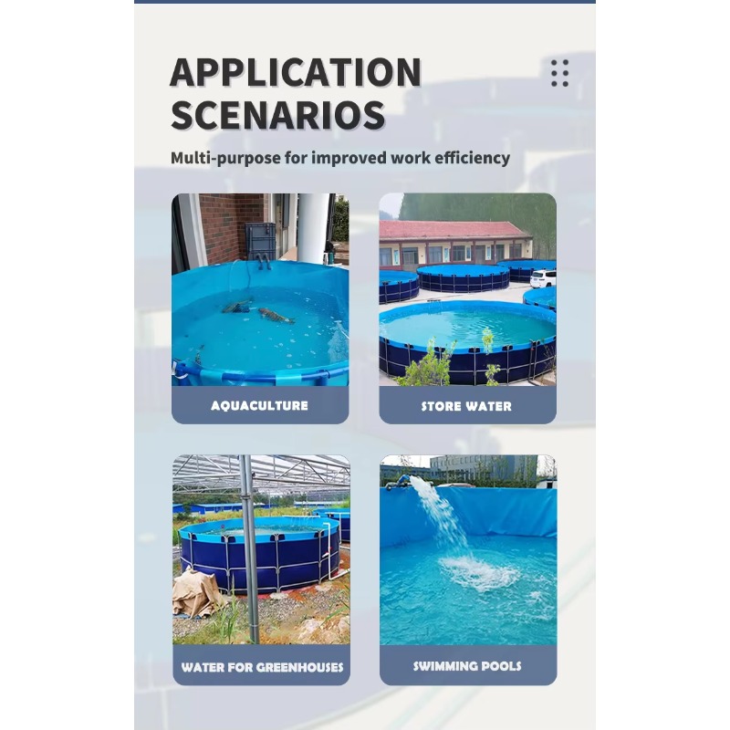 新型デザインPVC丸型魚池タンク、農業用スチール製魚槽、ロブ - Agriculture.Farming Design のレビューと価格