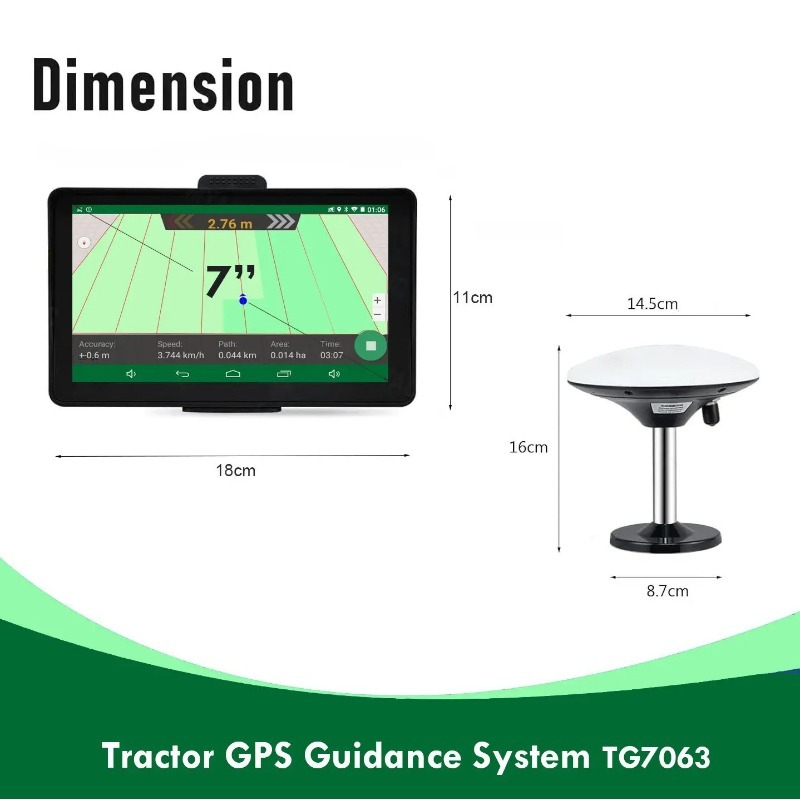 国境を越えた7インチ農業用GPSナビゲーションシステム、トラ - Farming Agriculture Stocks のレビューと価格