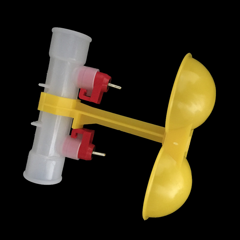鶏給水器ダブルニップルドリンカー口飲料吊りカップ鶏の餌箱農業 - Chicken Nipple Drinker のレビューと価格