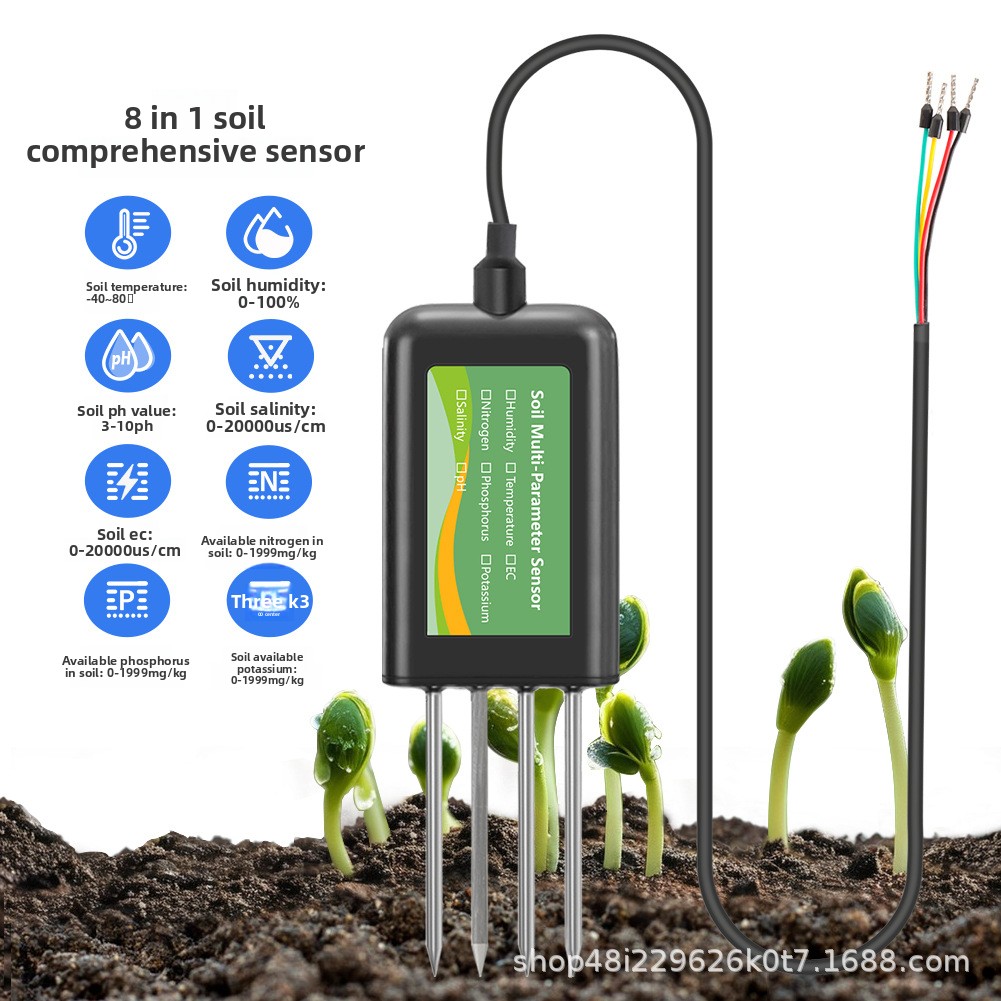 精密農業スマートソイルメーター 8 in 1 センサー 農業 - Precision Farming Smart Agriculture のレビューと価格