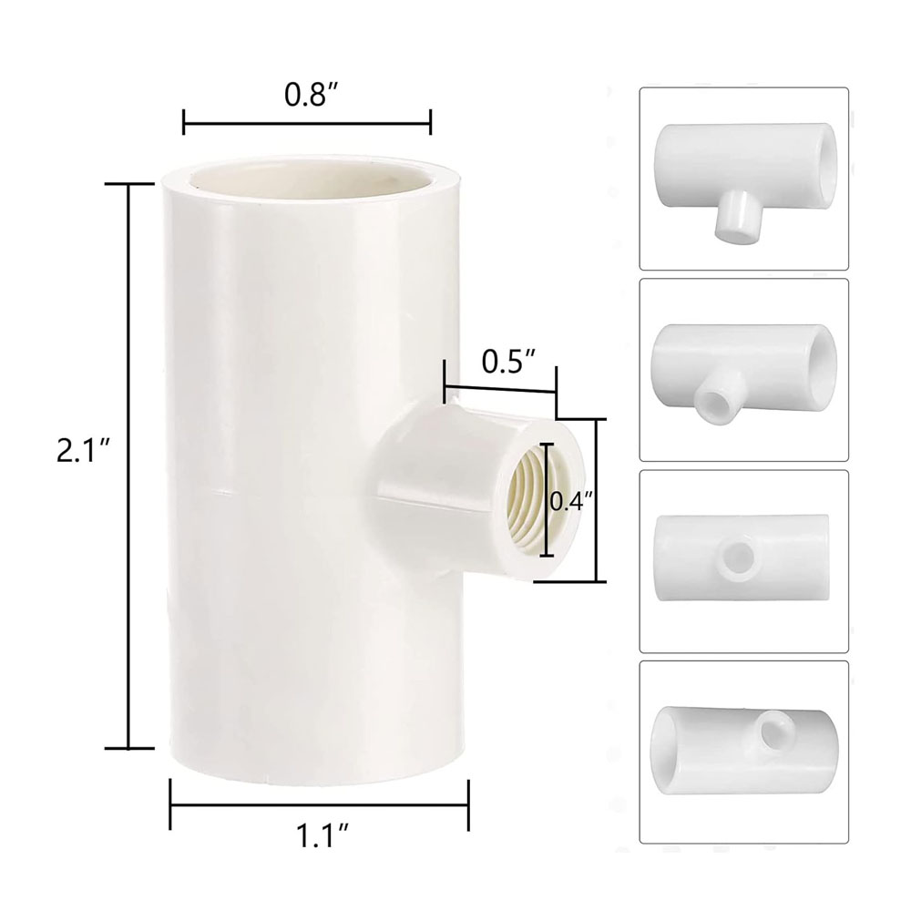 鶏用水飲み器用PVCティーフィッティング、ネジ式家禽ニップル - Chicken Nipple Drinker のレビューと価格