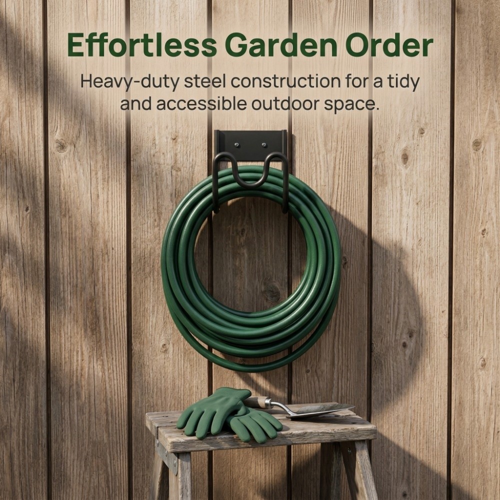 ツールホルダー 防錆ガーデンホースホルダー 耐久性のある壁掛 - Gardena Hose Flex のレビューと価格