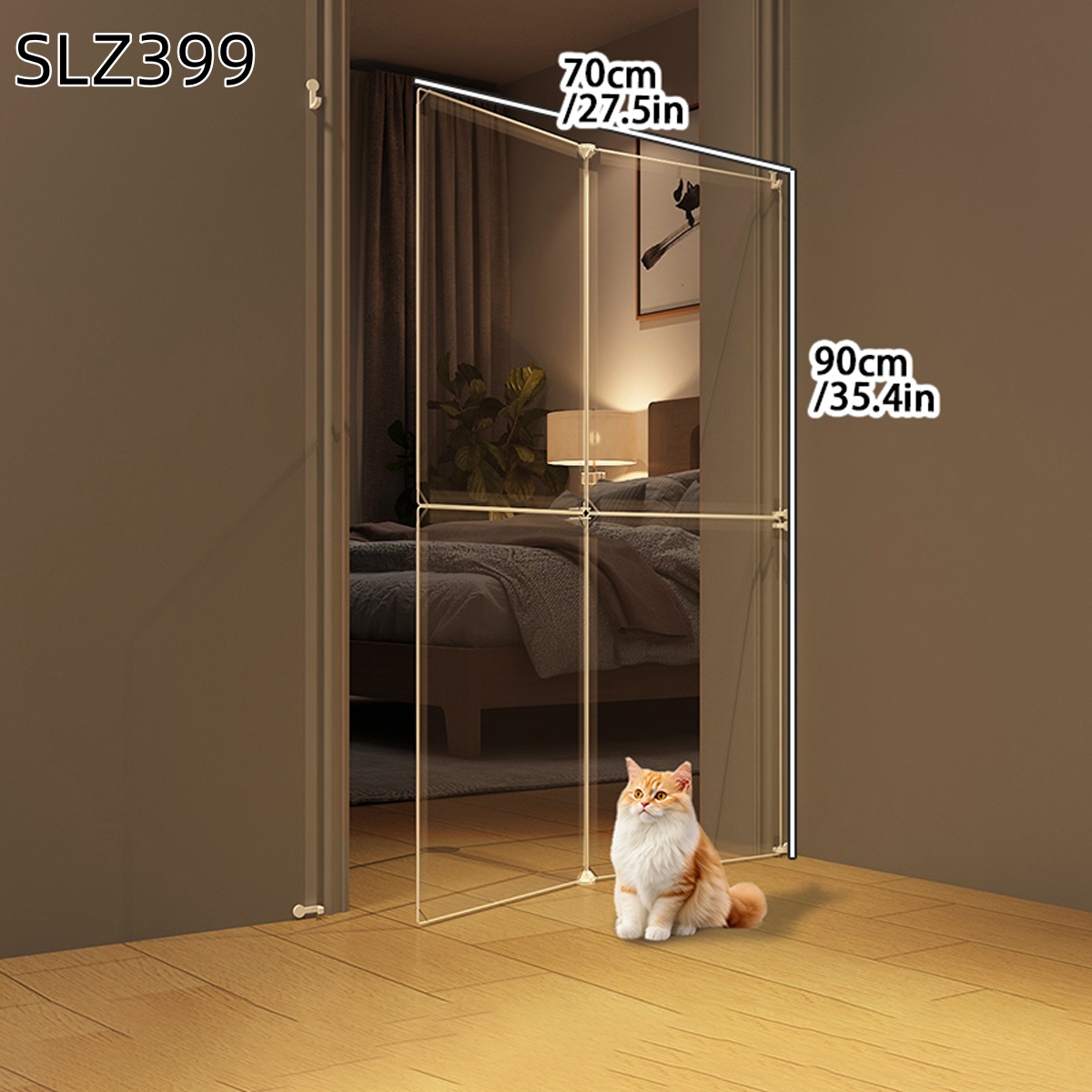 家庭用猫よけドアバリア、屋内猫よけ装置、フェンスバリア、猫隔 - Rabbit Cage Wire のレビューと価格