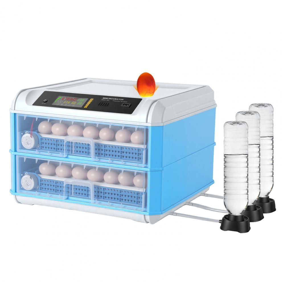 120個の卵を収容できる大型自動転卵・温度制御機能付きスマー - Quail Egg Incubator のレビューと価格
