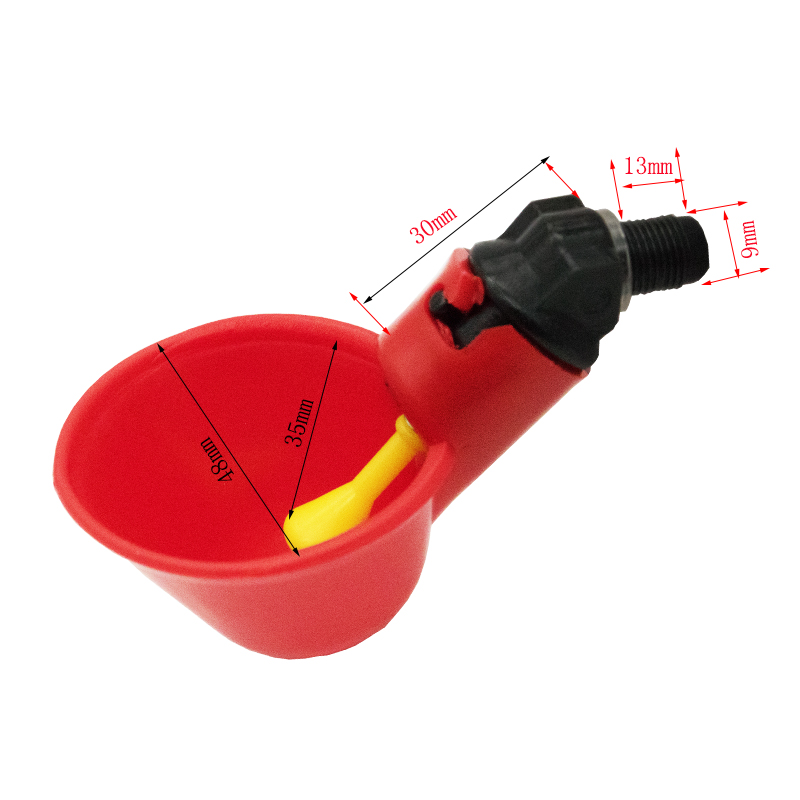 10 個鶏ウズラぶら下げ水カップ乳首水飲みボウル鳥水ボウル酒 - Chicken Nipple Drinker のレビューと価格