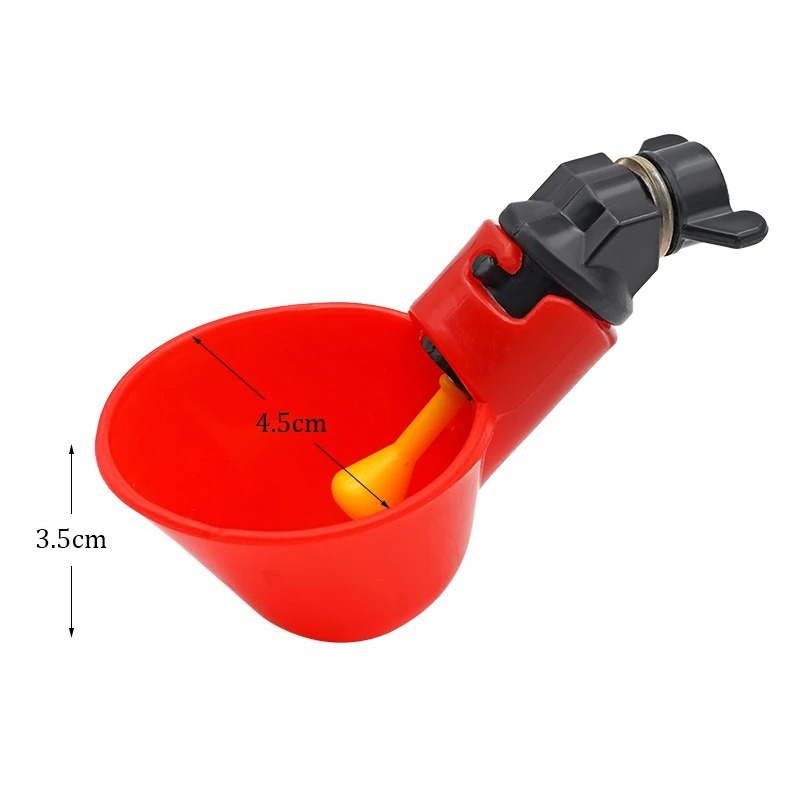6-36 個鶏ウズラぶら下げ水カップ乳首水飲みボウル鳥給水器 - Chicken Nipple Drinker のレビューと価格